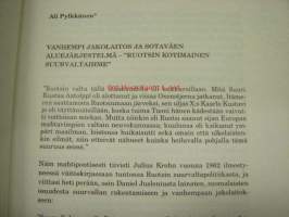 Sotahistoriallinen aikakauskirja 14 1995 sis. mm. artikkelit; Suomen sotaväki 1881-1901, Punaupseeri Toivo Antikainen - toiminta ammattivallankumouksellisena