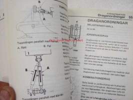 Volvo BM 2650, 2654 traktor instruktionsbok -käyttöohjekirja ruotsiksi