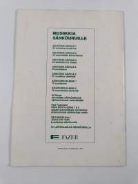 Pieni soitto-opas : automatiikalla varustettuja yksisormioisia sähköurkuja varten