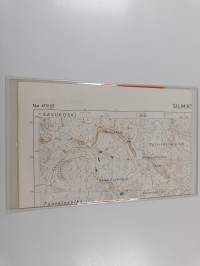 Topografinen kartta 1:20000, N:o 4712 07 : Silmäselkä