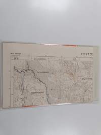 Topografinen kartta 1:20000, N:o 4711 12 : Pöytösvaara