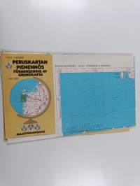Peruskartta 1:20 000, N:o 13 31 01 : Bergö/Peruskartan pienennös 1:50 000, N:o 13 31 1 : Bergö