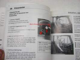 Volvo N10 N12 instruktionsbok -käyttöohjekirja ruotsiksi