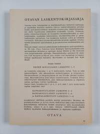 Kansakoululaisen laskento 3-4 : opettajan ohjekirja