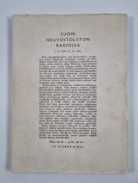 Suomi Neuvostoliiton radiossa