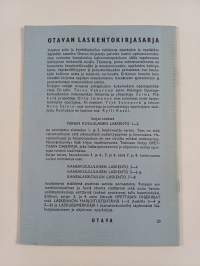 Kansakoululaisen laskento 3 ja 4 : Tuloskirja