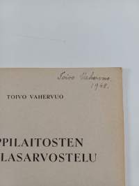 Oppilaitosten oppilasarvostelu (signeerattu)