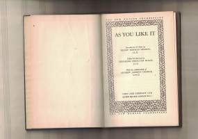 The New Hudson Shakespeare: As You Like It