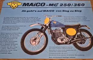 Maico mc 250 / 360 mp myyntiesite