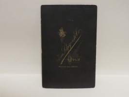 Vanha valokuva Kajaanista - Valokuvaamo Ina Liljeqvist &amp; Co Oulu