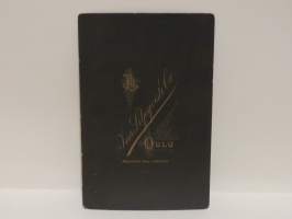 Vanha valokuva Kajaanista - Valokuvaamo Ina Liljeqvist &amp; Co Oulu