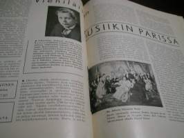 työväen musiikkilehti 1942 sidottu vuosikerta