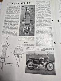 puch 175 cc  moottoriurheilun erikoisartikkeli.