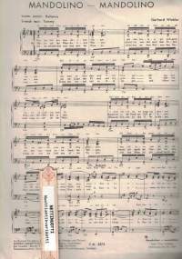 Mandolino, Mandolino