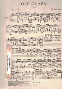 Olé Guapa -nuotit