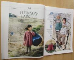 Kotiliesi Käsityö N:o 7 2017 Kaava-arkki mukana