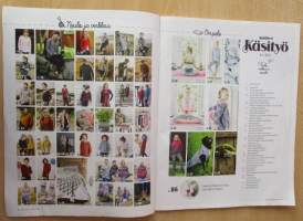 Kotiliesi Käsityö N:o 6 2017 mukana kaava-arkki