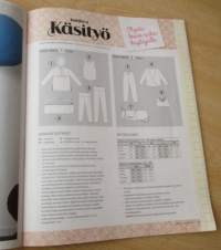 Kotiliesi Käsityö N:o 6 2017 mukana kaava-arkki