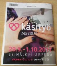 Kotiliesi Käsityö N:o 6 2017 mukana kaava-arkki