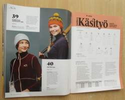 Kotiliesi Käsityö Lehti N:o 8 2019 kaava-arkit mukana
