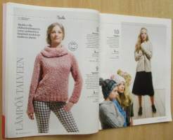 Kotiliesi Käsityö N:o 1 2017 kaava-arkki mukana