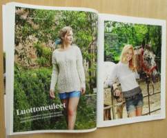 Kotiliesi Käsityö N:o 2 2015 Lehti kaava-arkki mukana