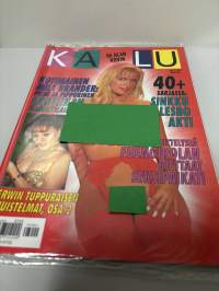 Kalu 1997 no 2 Aikuisviihdelehti K-18. Alkuperäispakkaus