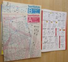 Suuri Käsityö lehti N:o 9 syyskuu 2009 kaava-arkit mukana