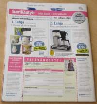 Suuri Käsityö lehti N:o 9 syyskuu 2009 kaava-arkit mukana