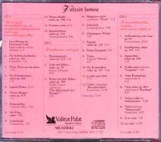 CD - 3-CD - Valssin lumoa 1-3.  Sävelten maailma, 1993. 34 valssikappaletta.