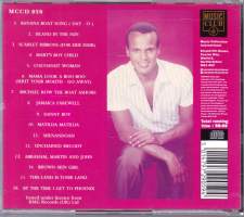 CD - The Very Best of Harry Belafonte. 1992. MCCD 059. 16 kappaletta. (Reggae, Latin, Pop, Calypso)