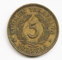 5 markkaa  1930