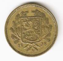 5 markkaa  1938