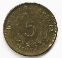 5 markkaa  1946