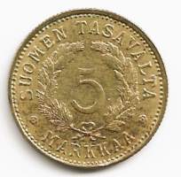 5 markkaa  1949  kapea  H
