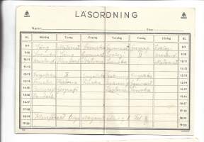 Kuvataide  Läsorning  lukujärjestys   täytetty