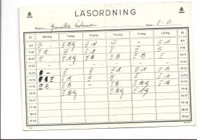 Kuvataide  Läsorning  lukujärjestys   täytetty