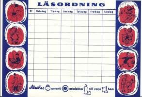 Akvila läsorning  lukujärjestys täyttämätön