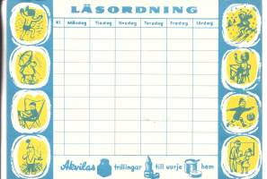 Akvila läsorning  lukujärjestys täyttämätön