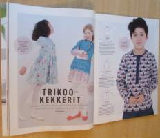 Suuri Käsityö Lehti N:o 2 2018 Mukana kaava-arkit