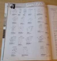 Suuri Käsityö Lehti N:o 8 2012 Kaava-arkit mukana