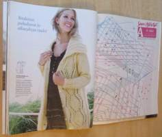 Suuri Käsityö Lehti N:o 8 2012 Kaava-arkit mukana