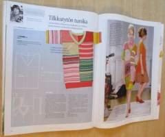 Suuri Käsityö Lehti N:o 8 2012 Kaava-arkit mukana