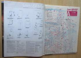 Suuri Käsityö Lehti N:o 9 2010 Kaava-arkit mukana