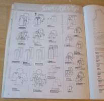 Suuri Käsityö Lehti N:o 9 2010 Kaava-arkit mukana