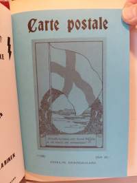 Keräily 1-6 1982 + Postikorttihinnasto (tätä 2 kpl), Sarjakuvahinnasto -82, Carl Barks tuotanto Suomessa, Carte Postale 1/1982