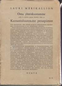 Kansantaloutemme peruspiirteet, 1955.