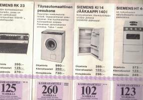 Kodinpiste tarjousvihko 1970