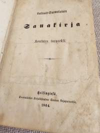 Latinais-Suomalainen sanakirja koulujen tarpeeksi