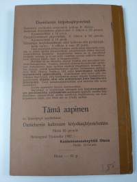 Aapinen : tavallisen vinokirjoituksen mukaan